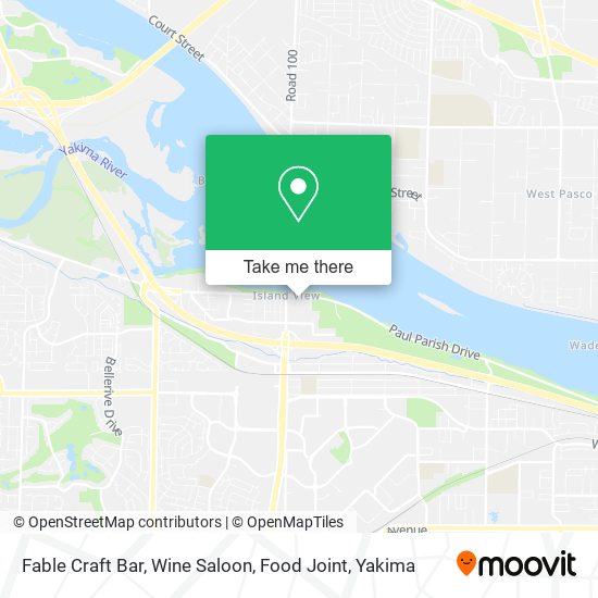 Mapa de Fable Craft Bar, Wine Saloon, Food Joint