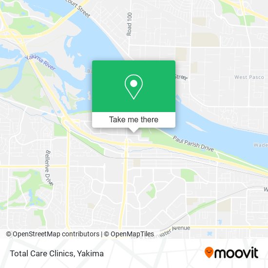 Mapa de Total Care Clinics