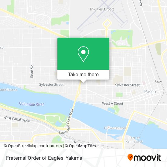 Mapa de Fraternal Order of Eagles