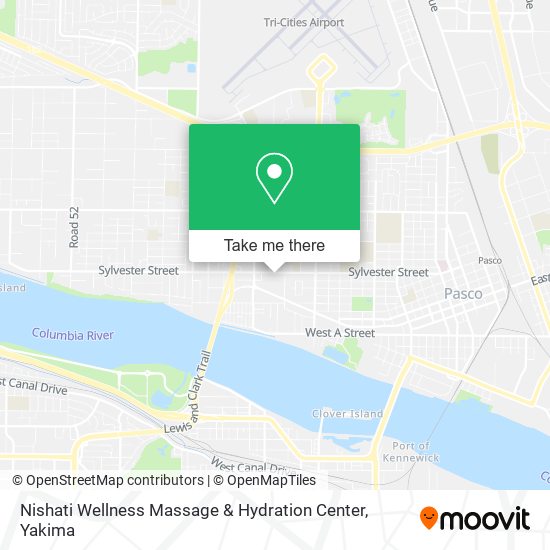 Nishati Wellness Massage & Hydration Center map