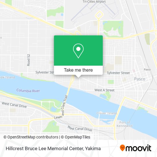 Hillcrest Bruce Lee Memorial Center map
