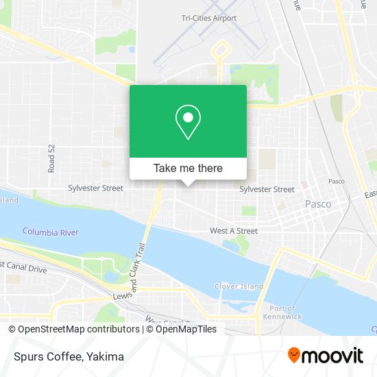 Mapa de Spurs Coffee