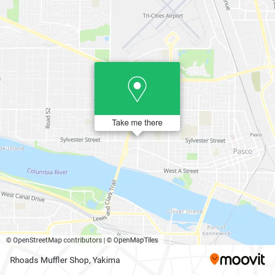 Rhoads Muffler Shop map