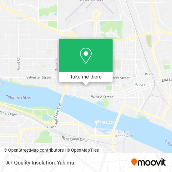 A+ Quality Insulation map