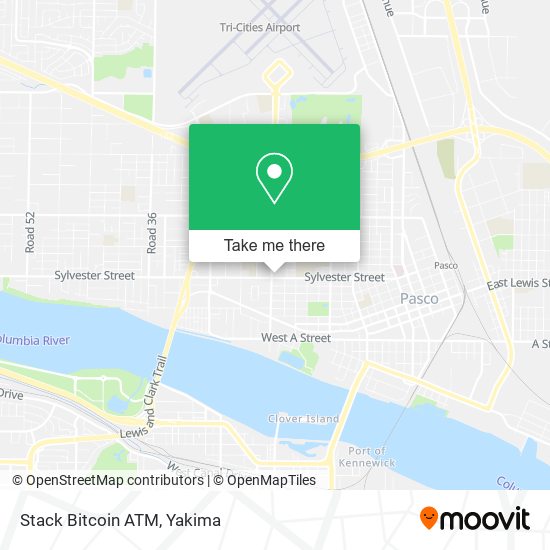 Stack Bitcoin ATM map