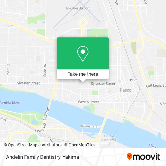 Andelin Family Dentistry map