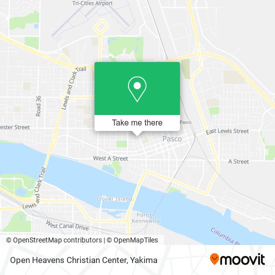 Mapa de Open Heavens Christian Center