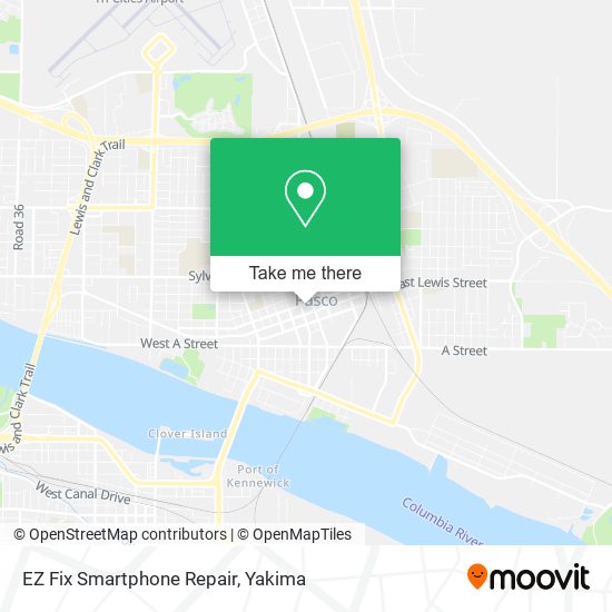 Mapa de EZ Fix Smartphone Repair
