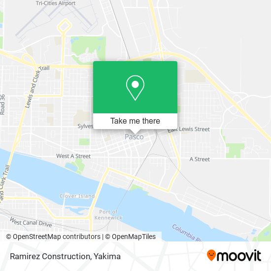Ramirez Construction map
