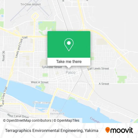 Terragraphics Environmental Engineering map