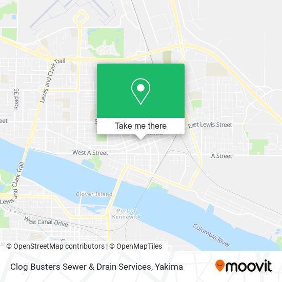 Mapa de Clog Busters Sewer & Drain Services