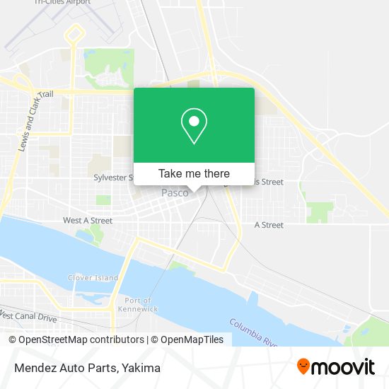Mapa de Mendez Auto Parts