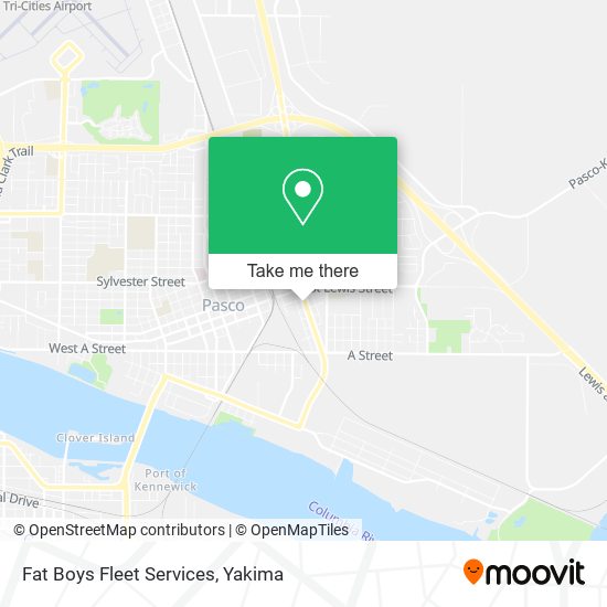 Fat Boys Fleet Services map