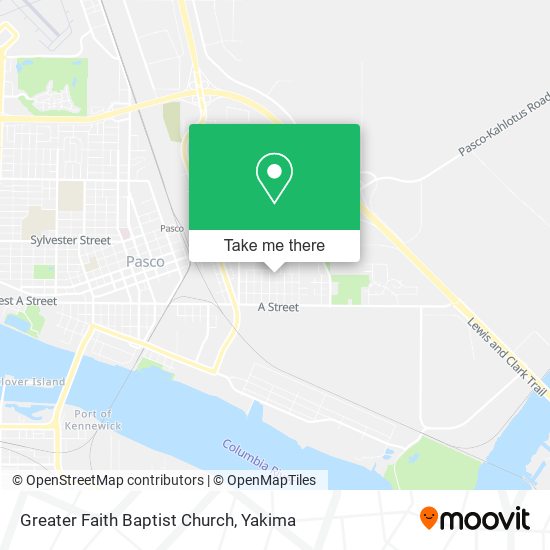 Greater Faith Baptist Church map