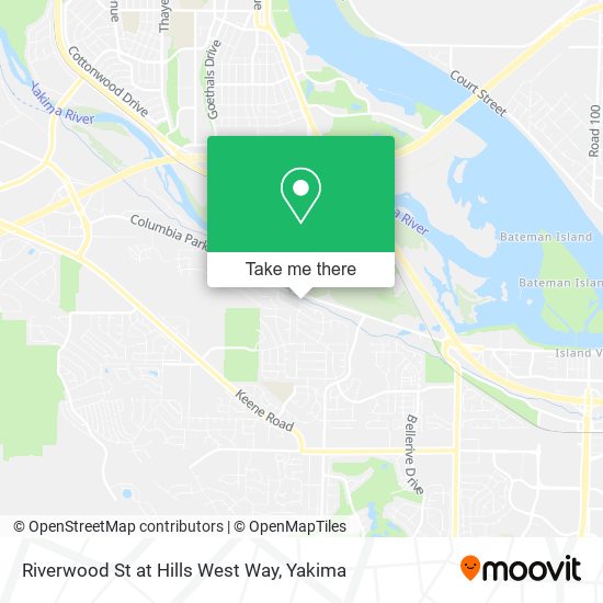 Mapa de Riverwood St at Hills West Way
