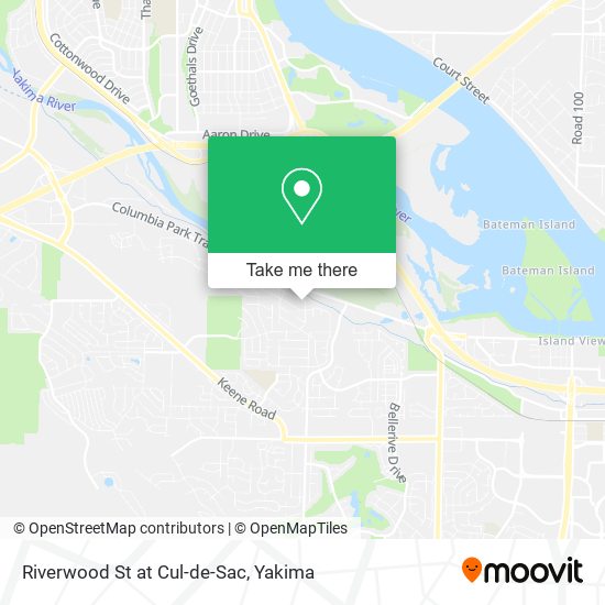 Mapa de Riverwood St at Cul-de-Sac