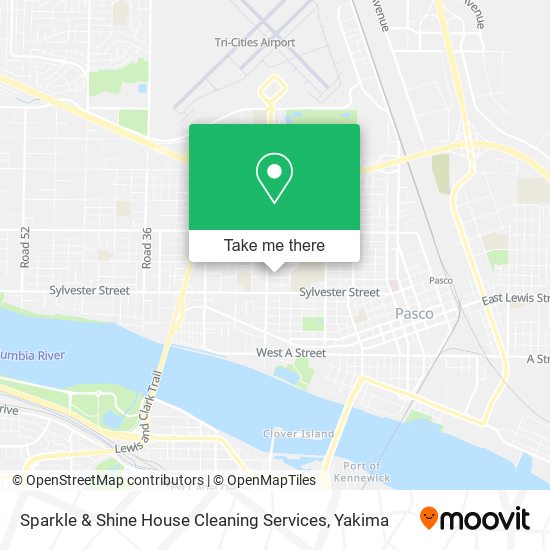 Mapa de Sparkle & Shine House Cleaning Services