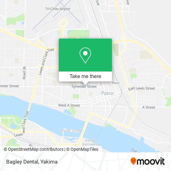 Mapa de Bagley Dental
