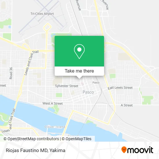 Riojas Faustino MD map