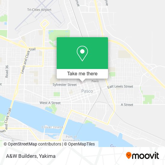 A&W Builders map