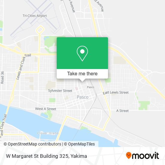 W Margaret St Building 325 map