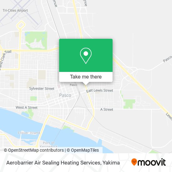 Aerobarrier Air Sealing Heating Services map