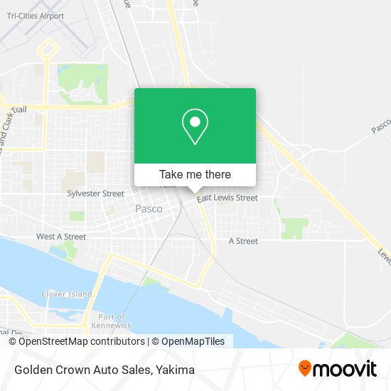 Golden Crown Auto Sales map
