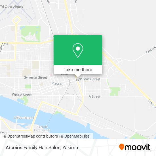 Mapa de Arcoiris Family Hair Salon