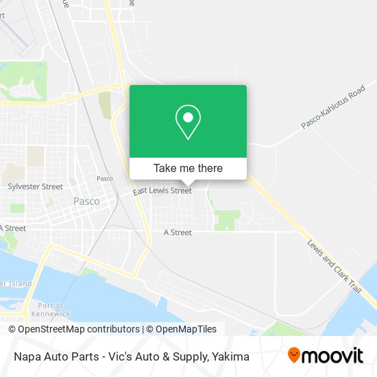 Napa Auto Parts - Vic's Auto & Supply map