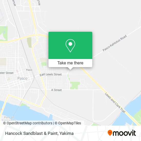 Hancock Sandblast & Paint map