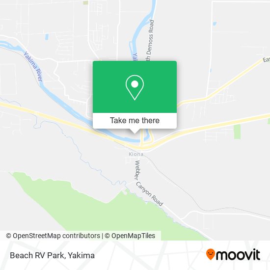Mapa de Beach RV Park