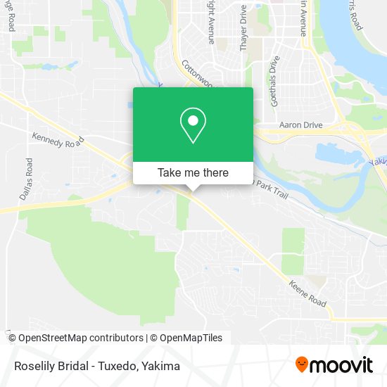 Roselily Bridal - Tuxedo map