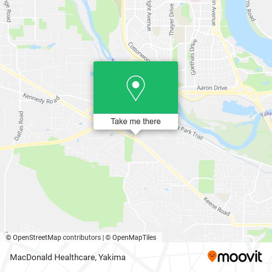 MacDonald Healthcare map