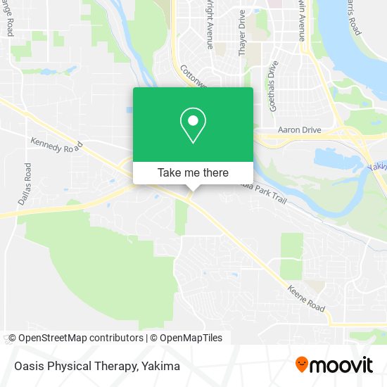 Mapa de Oasis Physical Therapy