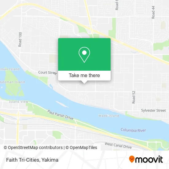 Mapa de Faith Tri-Cities