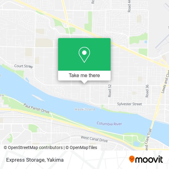 Mapa de Express Storage