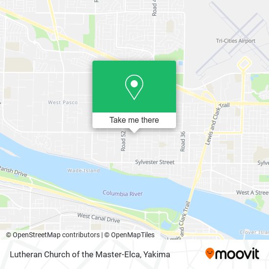 Lutheran Church of the Master-Elca map