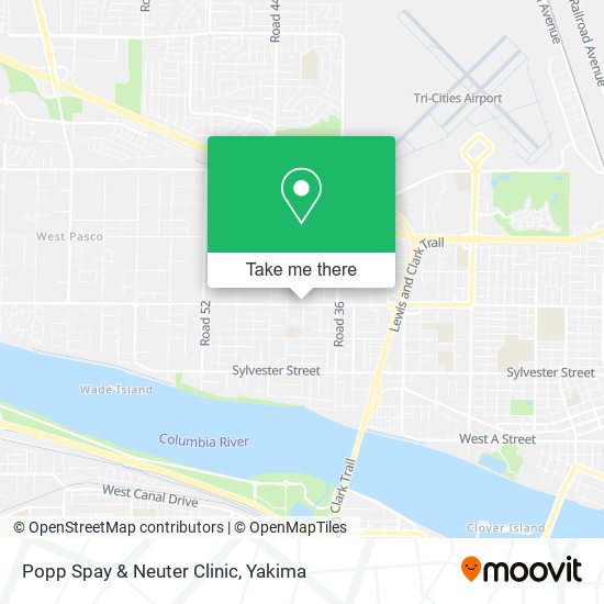 Popp Spay & Neuter Clinic map