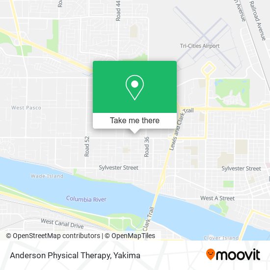 Mapa de Anderson Physical Therapy