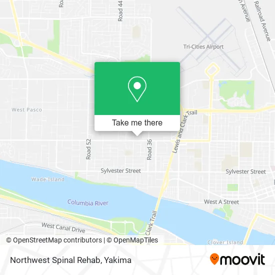 Northwest Spinal Rehab map