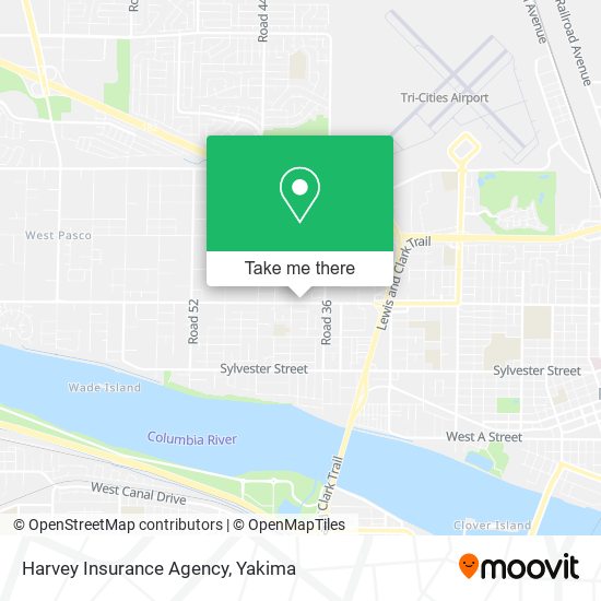 Harvey Insurance Agency map