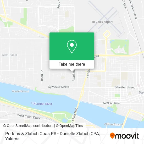 Mapa de Perkins & Zlatich Cpas PS - Danielle Zlatich CPA