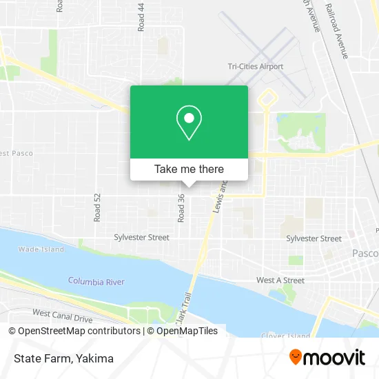 Mapa de State Farm