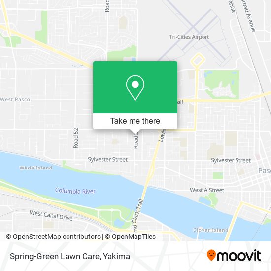 Spring-Green Lawn Care map