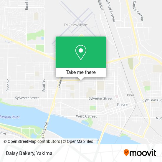 Mapa de Daisy Bakery