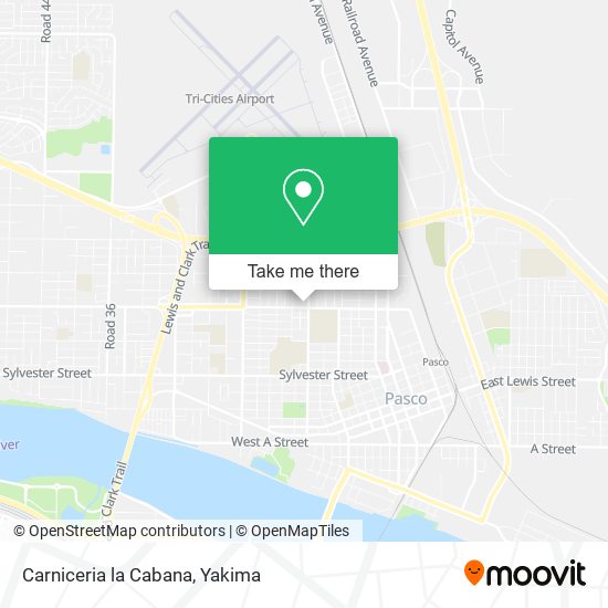 Mapa de Carniceria la Cabana