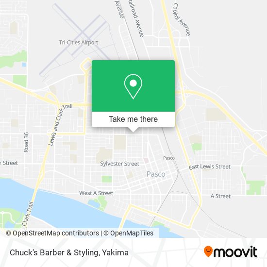 Mapa de Chuck's Barber & Styling