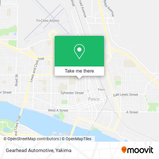 Mapa de Gearhead Automotive