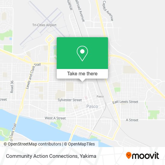 Mapa de Community Action Connections