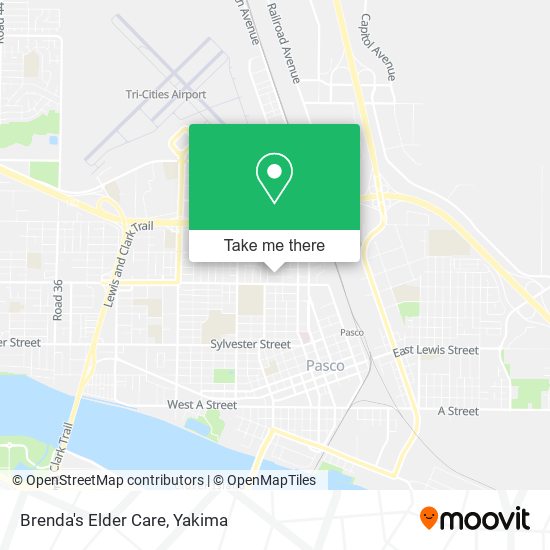 Mapa de Brenda's Elder Care